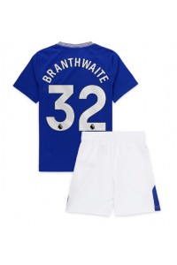 Everton Jarrad Branthwaite #32 Jalkapallovaatteet Lasten Kotipeliasu 2024-25 Lyhythihainen (+ Lyhyet housut)